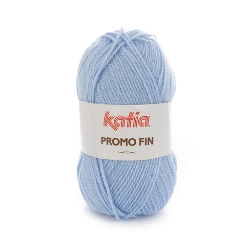 [PROMOFIN609] Promo Fin Laine Katia 609 Bleu Clair