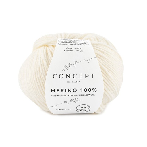 [MERINO1003] Mérino 100% 3 écru Laine Katia