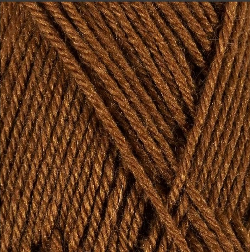 [11033] Idéal 4 noisette 50% laine 50% acrylique