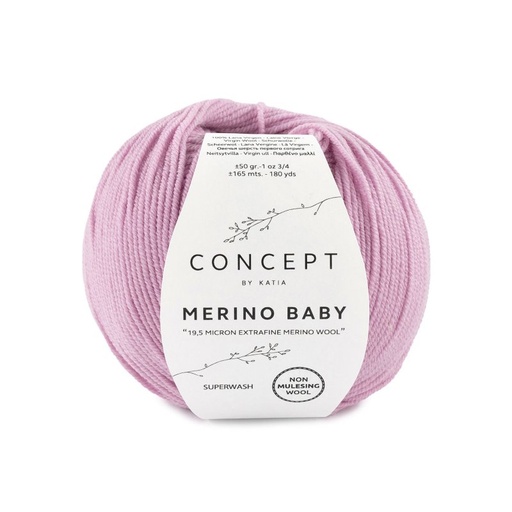 [MERINOBABY69] Mérino Baby 69 Rosé moyen Laine Katia