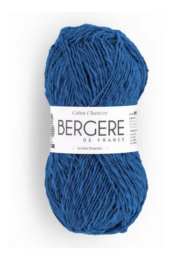 [11094] Coton Chanvre Bleu Bergère de France