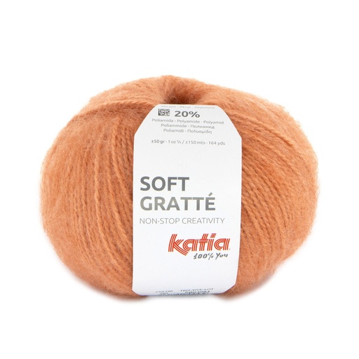 [softgratté90] Soft gratté Laine Katia 90 saumon clair