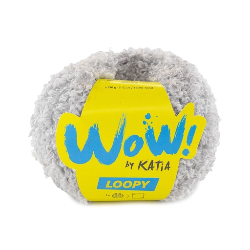 [wowloopy155] Wow loopy Laine Katia 155 gris clair