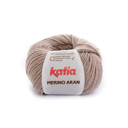 [merinoaran9] Merino aran Laine Katia 9 Beige moyen