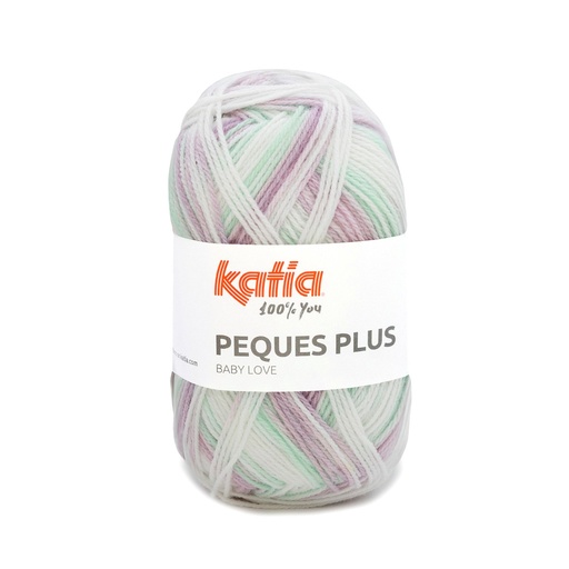 [pecquesplus85] Pecques plus Laine Katia 85 mint mauve