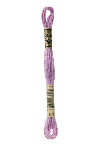 [117MC153] Fil à broder Mouliné Spécial DMC 153 Lilas rose