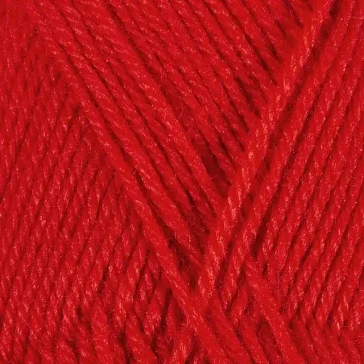[11015] Idéal 4 rouge 50% laine 50% acrylique