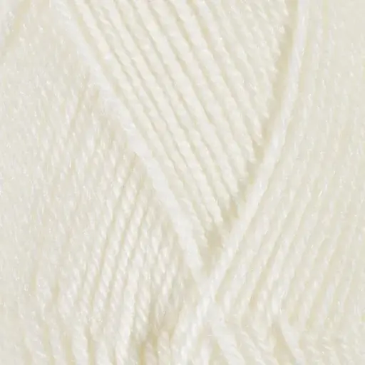 [11042] Idéal 4 blanc 50% laine 50% acrylique 