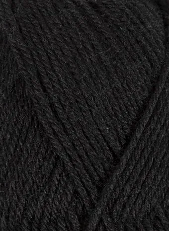 [11046] Idéal 4 noir 50% laine 50% acrylique