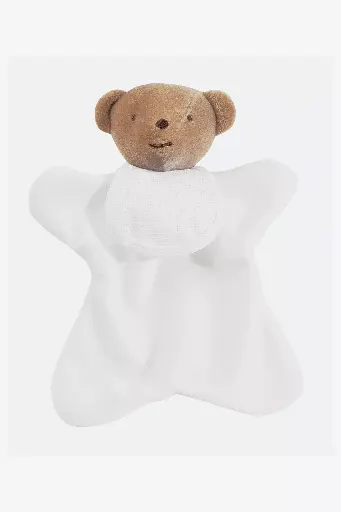 [GN064] Peluche ourson câlin à broder et personnalisé sur son bavoir