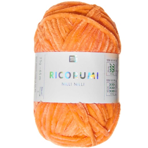 [383360029] Ricorumi Nilli Nilli 25grs Orange néon 029