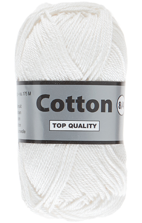 [84844] Cotton 8/4 lammy Yarns 844 ivoire
