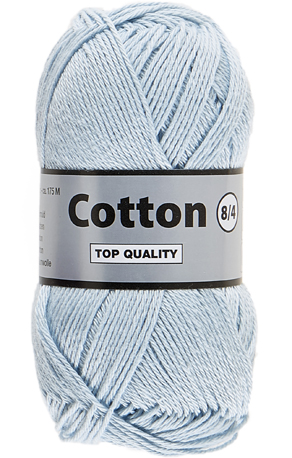 [84050] Cotton 8/4 lammy Yarns 050 bleu ciel