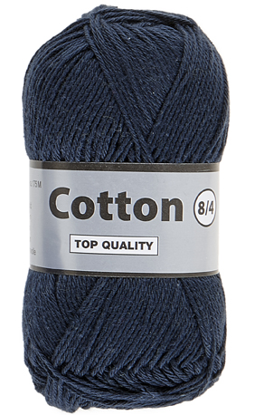 [84892] Cotton 8/4 lammy Yarns 892 bleu marine
