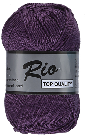 [RIO064] Rio lammy Yarns 064 violet foncé