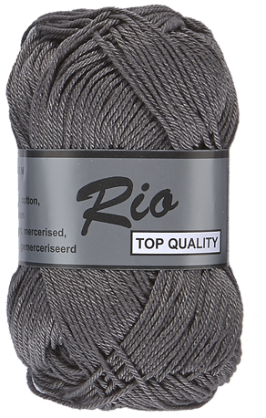 [RIO002] Rio lammy Yarns 002 gris très foncé