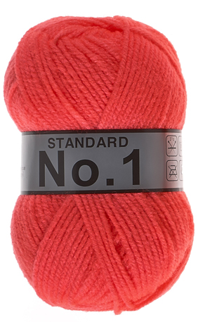 [N1213] Numero 1 standard lammy Yarns 213 orange fluo
