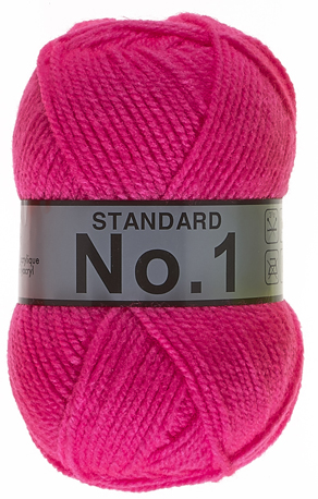 [N1212] Numero 1 standard lammy Yarns 212 rose fluo