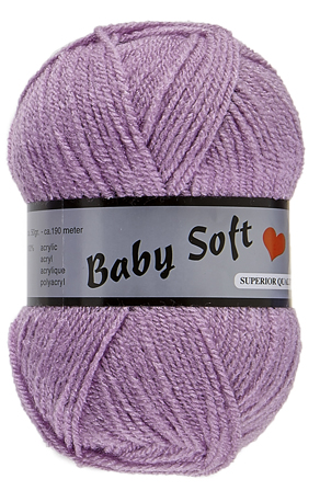 [BABY064] Baby soft lammy Yarns 064 violet