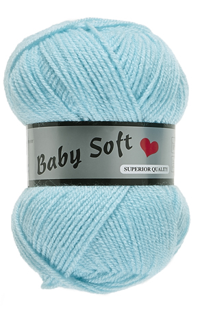 [BABY047] Baby soft lammy Yarns 047 bleu layette