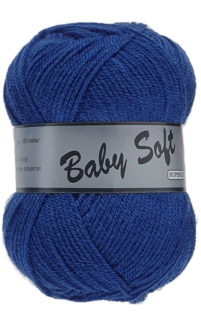 [BABY039] Baby soft lammy Yarns 039 bleu foncé