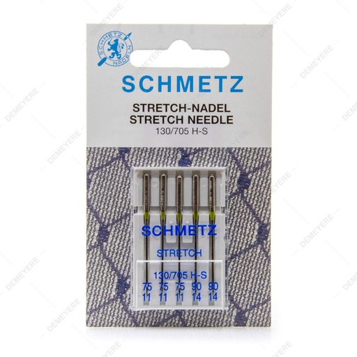 [2110] Aiguilles stretch Schmetz assortiment 75 et 90