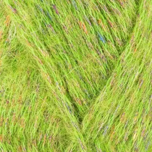 [10863] Lou vert tweed 64% coton 18% alpaga 18% laine  