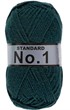 [N1073] Numero 1 standard lammy Yarns 073 vert bouteille